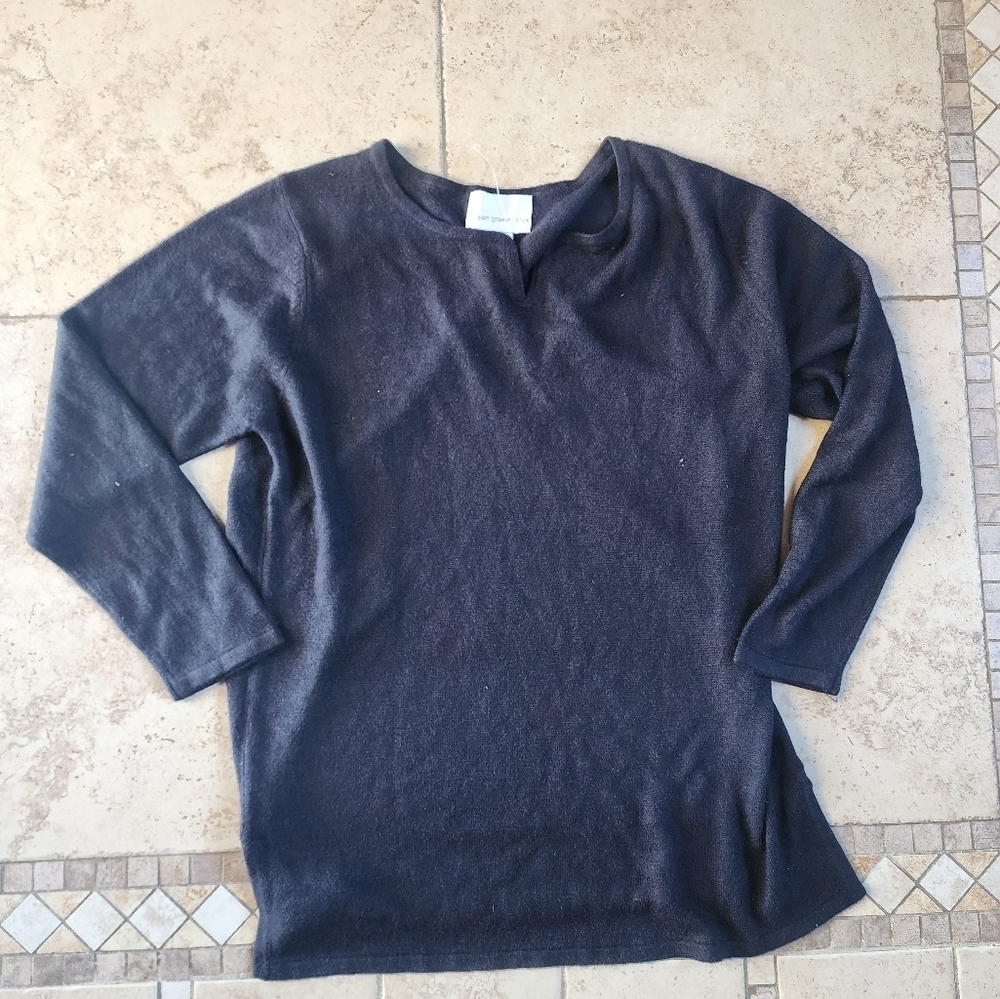 Susan Graver Black Women's Sweater